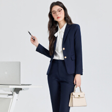批发白领职业面试西装套装女<b class='q'>夏</b>季薄款教师职业高级感正装职场西服外套