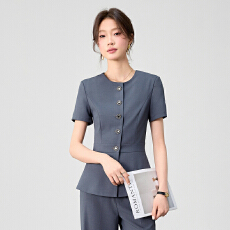 批发白领职业面试西装套装女<b class='q'>夏</b>季薄款教师职业高级感正装职场西服外套