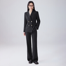 批发白领职业面试西装套装<b class='q'>女</b>夏季薄款教师职业高级感正装职场<b class='q'>西服</b>外套
