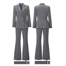 批发英伦风小西装职业女套装面试商务正装ol气质主持人西服工作服秋冬