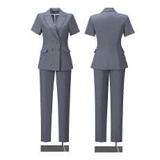 批发白领职业面试西装套装<b class='q'>女</b>夏季薄款教师职业高级感正装职场<b class='q'>西服</b>外套