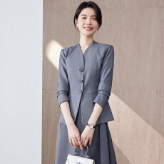 批发白领<b class='q'>职业</b>面试西装<b class='q'>套装</b>女夏季薄款教师<b class='q'>职业</b>高级感正装职场西服外套