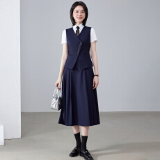 批发白领<b class='q'>职业</b>面试马夹女夏季薄款教师<b class='q'>职业</b>高级感正装职场马夹