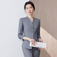 批发白领<b class='q'>职业</b>面试西装<b class='q'>套装</b>女夏季薄款教师<b class='q'>职业</b>高级感正装职场西服外套