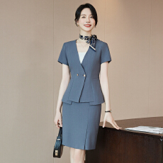 批发白领<b class='q'>职业</b>面试西装<b class='q'>套装</b>女夏季薄款教师<b class='q'>职业</b>高级感正装职场西服外套