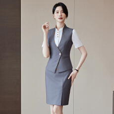 批发白领<b class='q'>职业</b>面试马夹女夏季薄款教师<b class='q'>职业</b>高级感正装职场马夹