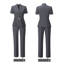 批发高级感西装外套女夏季新款通勤轻熟风休闲洋气时尚小西服<b class='q'>套装</b>