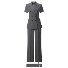 批发白领<b class='q'>职业</b>面试西装<b class='q'>套装</b>女夏季薄款教师<b class='q'>职业</b>高级感正装职场西服外套