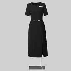 批发白领<b class='q'>职业</b>面试休闲女夏季薄款教师<b class='q'>职业</b>高级感正装职场<b class='q'>连衣裙</b>