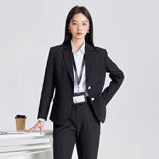 批发白领职业面试西装套装女<b class='q'>夏</b>季薄款教师职业高级感正装职场西服外套