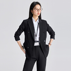 批发白领职业面试西装套装女<b class='q'>夏</b>季薄款教师职业高级感正装职场西服外套