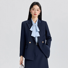 批发白领职业面试西装套装女<b class='q'>夏</b>季薄款教师职业高级感正装职场西服外套