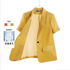 批发白领职业面试西装女夏季薄款教师职业高级感正装职场西服外套