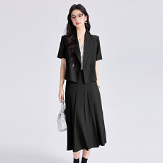 批发白领职业面试西装套装女<b class='q'>夏</b>季薄款教师职业高级感正装职场西服外套