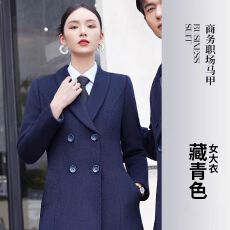 批发白领职业面试马夹女秋冬加棉教师职业高级感正装职场呢子