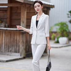 批发26年白领<b class='q'>职业</b>面试西装<b class='q'>套装</b><b class='q'>女</b>夏季薄款教师<b class='q'>职业</b>高级感正装职场西服
