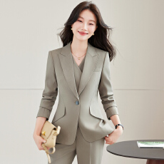 批发白领<b class='q'>职业</b>面试西装<b class='q'>套装</b><b class='q'>女</b>夏季薄款教师<b class='q'>职业</b>高级感正装职场西服<b class='q'>套装</b>