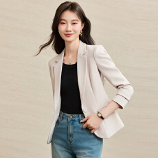 批发小西装外套女2026新款春<b class='q'>夏</b>修身气质短款小个子休闲女士西服