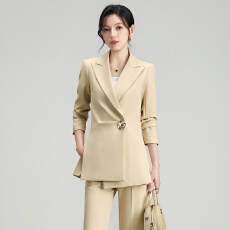 批发白领职业面试西装女<b class='q'>夏</b>季薄款教师职业高级感正装职场西服外套