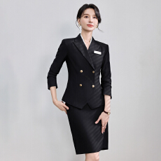 批发<b class='q'>夏</b>季西装套装女酒店经理珠宝店工作服高端美容师案场客服工装