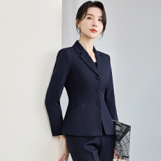 批发白领职业面试西装套装女<b class='q'>夏</b>季薄款教师职业高级感正装职场西服外套