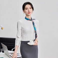 批发白领<b class='q'>职业</b>面试西<b class='q'>衬衫</b><b class='q'>女</b>夏季薄款教师<b class='q'>职业</b>高级感正装职场<b class='q'>衬衫</b>