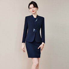 批发白领职业面试西装套装女夏季薄款教师职业高级感正装职场西服外套