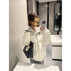 批发国潮牌小香风拼接女2025冬季新款设计感百搭高级感保暖<b class='q'>情侣</b><b class='q'>棉服</b>