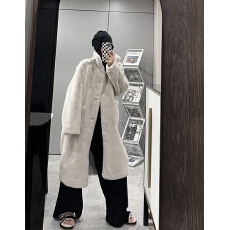 批发环保皮毛一体大衣女冬季<b class='q'>韩版</b>水貂绒中长款加厚加棉毛毛绒皮草外套