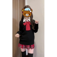 批发小辣椒***正版日系JK制服秋冬圣诞氛围感校供毛衣格裙套装女