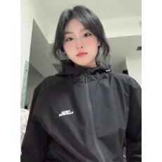 批发黑色冲锋衣<b class='q'>外套</b>女秋冬vintage美式复古宽松休闲工装夹克上衣潮