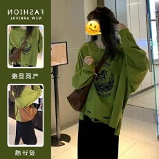 批发春装新款设计感宽松孕妇卫衣上衣+半身裙子<b class='q'>休闲</b>孕妇两件套装