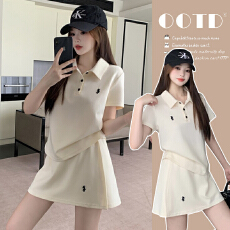 有货  夏装新款刺绣短袖短裤休闲孕妇套装夏季孕妇两件套