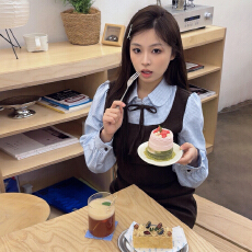 批发假两件背带衬衫连衣裙子女冬季2026年新款韩系巨好看穿搭一整套装