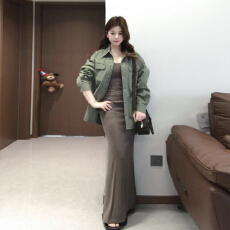 批发法式吊带连衣裙子女早春季2026新款小个子韩系气质穿搭一整套长裙