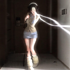 批发假两件长袖衬衫<b class='q'>连衣裙</b>子女<b class='q'>春秋</b>2026新款法式气质收腰条纹短裙套装