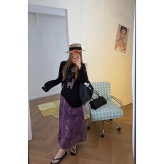 批发趣味卡通金钱豹防晒罩衫长袖T恤女夏薄款微透慵懒风上衣潮