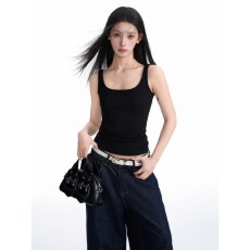 92棉2026夏季新款显瘦吊带背心女修身外穿内搭打底运动无袖上衣女