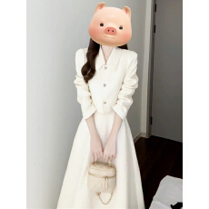 批发秋季搭配穿搭一整套千金风高级感<b class='q'>西装外套</b>半身裙小香风好看套装女