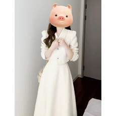 批发秋季搭配穿搭一整套千金风高级感西装外套半身裙小香风好看套装女