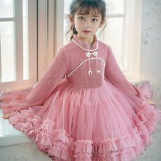 批发女<b class='q'>童</b><b class='q'>长袖</b><b class='q'>连衣</b><b class='q'>裙</b>2025新款儿<b class='q'>童</b>洋气公主<b class='q'>裙</b>子女孩加绒网纱蓬蓬礼服<b class='q'>裙</b>