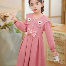 批发<b class='q'>女童</b>连<b class='q'>衣裙</b>秋冬季2025新款秋装洋气女孩加绒<b class='q'>裙</b>子女宝宝生日<b class='q'>礼服</b><b class='q'>裙</b>