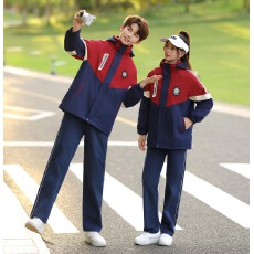 批发实拍2025新款情侣装秋冬学生班服校服冲锋衣套装运动会服装