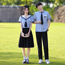 批发2026实拍<b class='q'>新款</b>初中小学生班服校服诗歌朗诵会毕业表演服