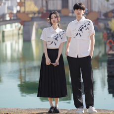 批发实拍2026<b class='q'>新款</b>中小学生国风表演服诗歌朗诵会毕业服装