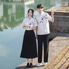 批发实拍2026新款中<b class='q'>小学生</b>国风表演服诗歌朗诵会毕业服装