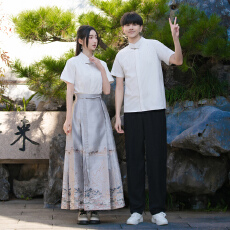 批发实拍2026新款初中小学生国风表演服班服运动会服装
