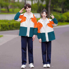 批发实拍已出货 2026新款情侣<b class='q'>秋</b>冬学生班服校服冲锋衣运动会套装