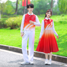 批发实拍已出货 2026大合唱演出<b class='q'>服</b>中小<b class='q'>学生</b>爱国朗诵比赛元旦表演<b class='q'>服</b>