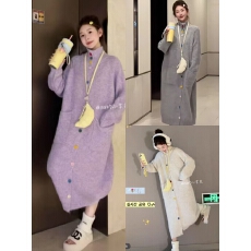 ~韩系慵懒风 高领秋冬季新款 法式高级感 孕妇毛衣长裙